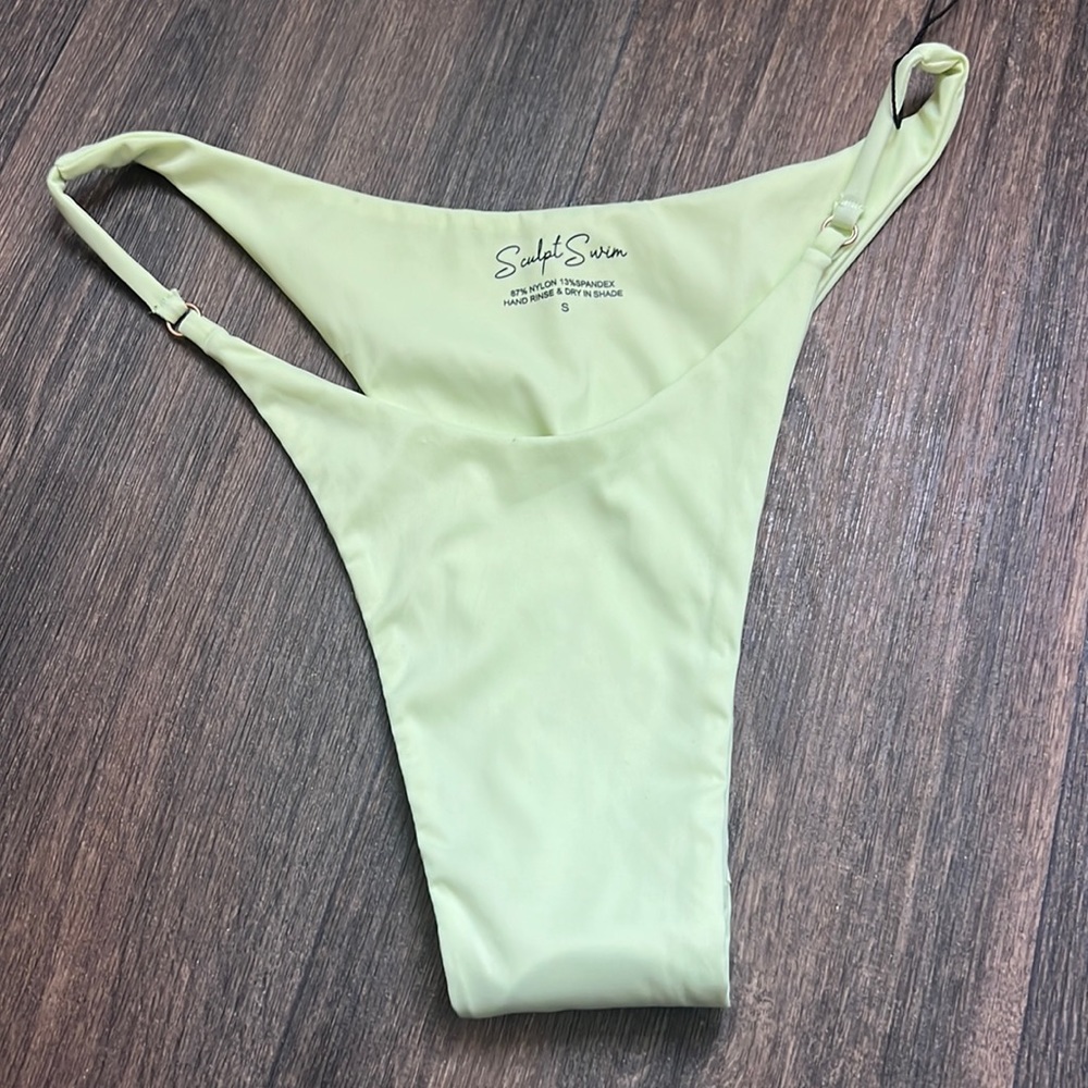 Sculpt Swim Green Bikini Bottom